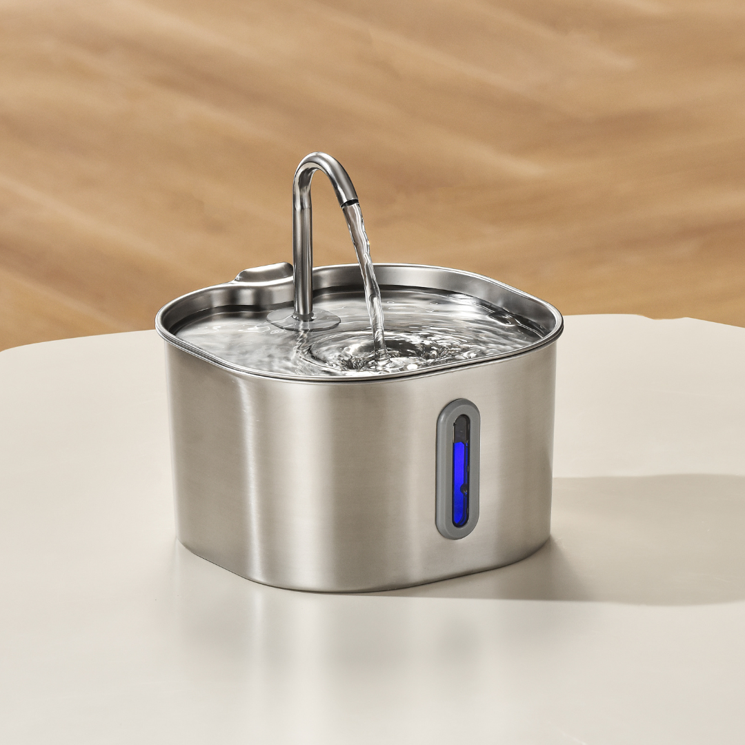 Like New The KittySpout - Health & Happiness Cat Kit (2.2L) - 2 Month: KittySpout + 4 filter sets + AC adapter