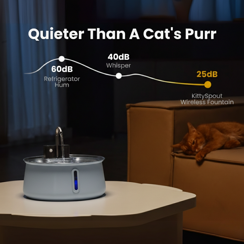 The KittySpout™ - Wireless Fountain 2.0