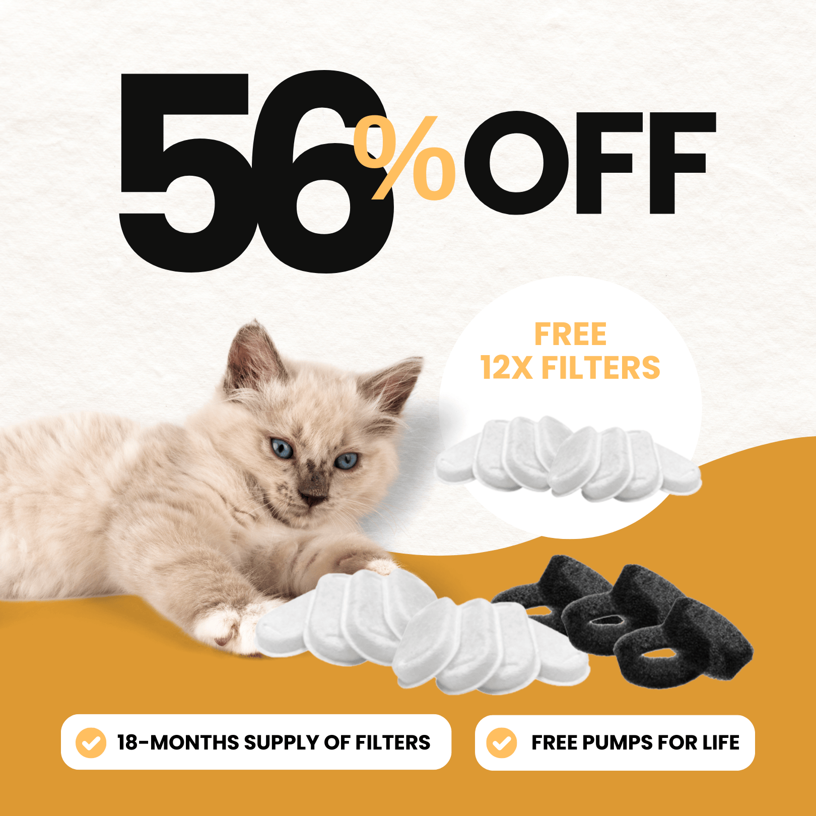 24x Filter Sets + 12x FREE Filters