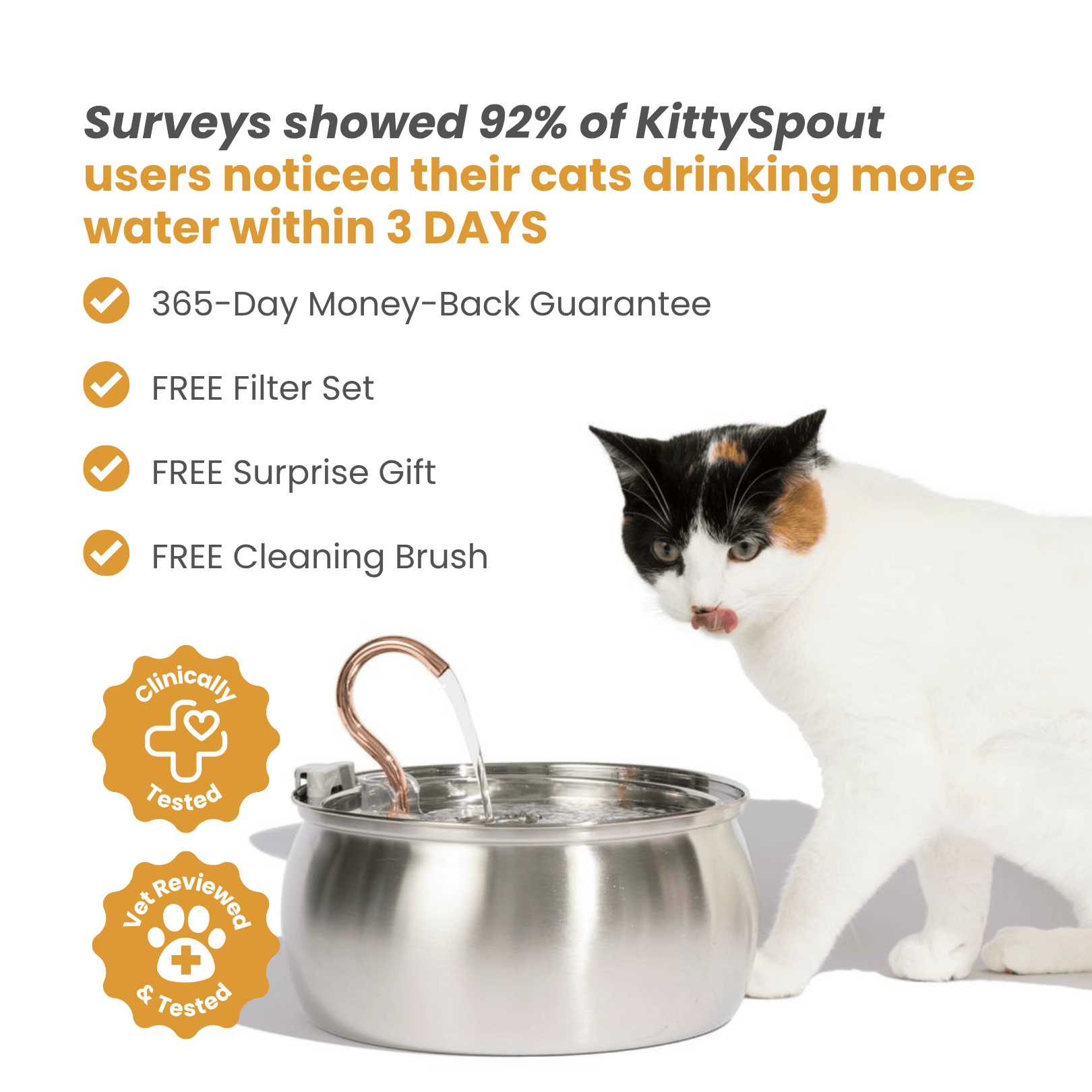 Kit de salud y felicidad para gatos The KittySpout™