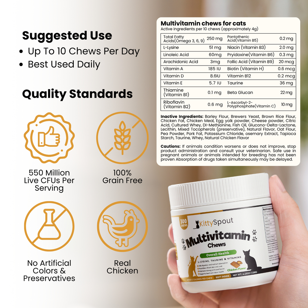 KittySpout Multivitamin Chews