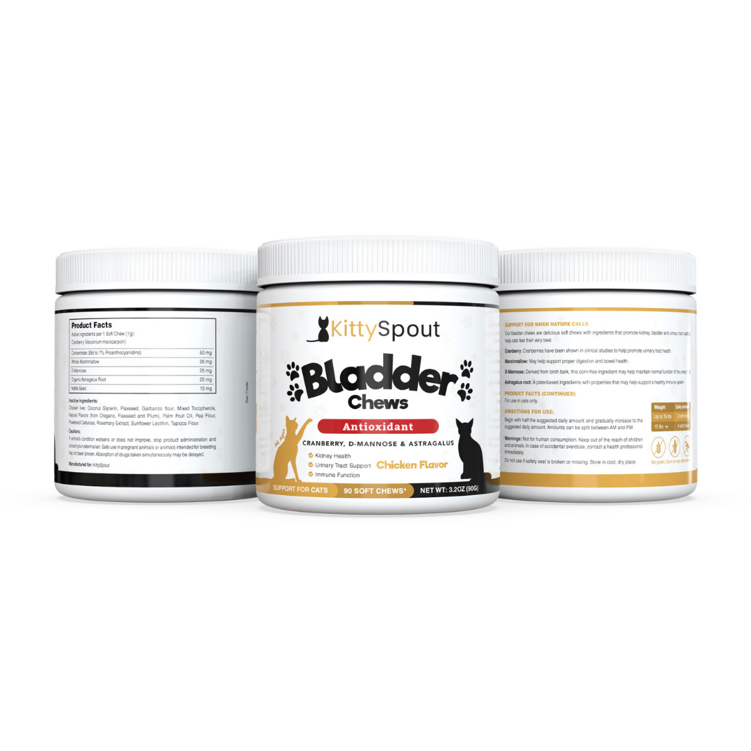 Masticables para apoyar la vejiga y los riñones